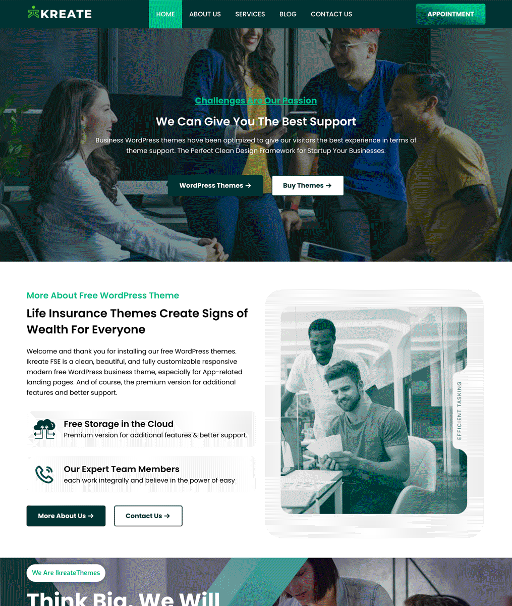 Beautiful and Lightning-Fast Full Site Editing WordPress Theme with One-Click Demo Import